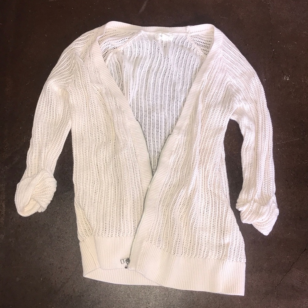 Cream cardigan